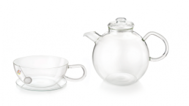 Riesen Teekanne "Maj" Glas, 20 l 37,0 x 54,0 x 35,0 cm