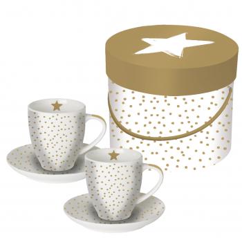 Espresso Cup Set GB The Star Money real gold