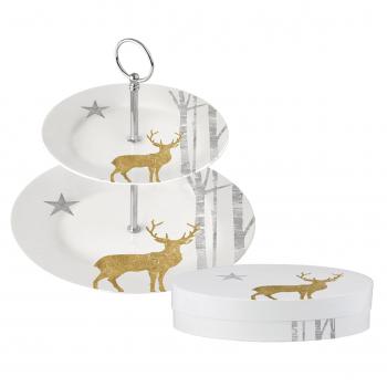 Etagere small GB Mystic Deer real gold