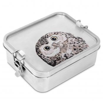 Owl Steel Lunch Box