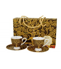2-filizanki-espresso-ze-spodkami-tree-of-life-inspired-by-klimt-golden-line-1